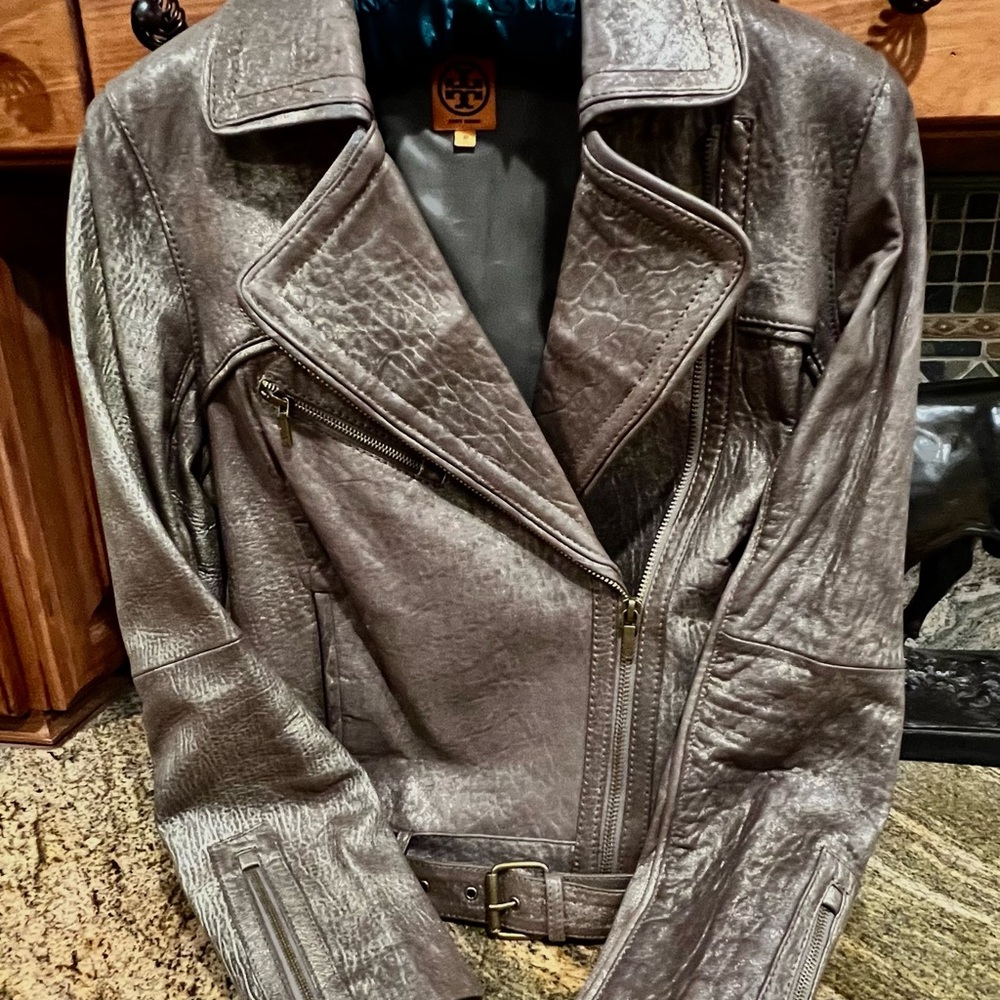 Tory Burch Moto Biker Jacket